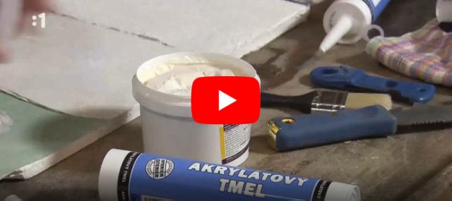 Využitie akrylátových tmelov