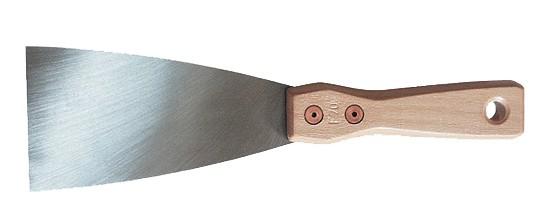 Špachtla s drevenou rúčkou