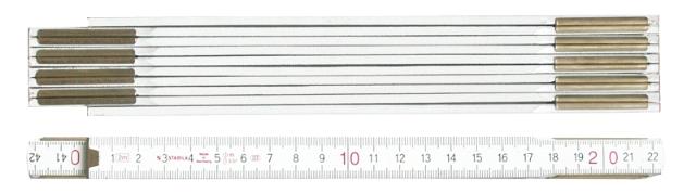 Skladací meter STABILA typ 1607 2m