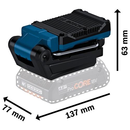Lampa BOSCH AKU/HW GLI 18V-800