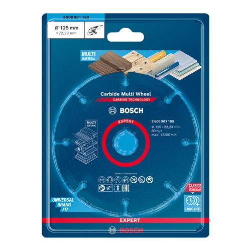Rezný kotúč BOSCH EXPERT Carbide Multi Wheel 125mm 22,23mm