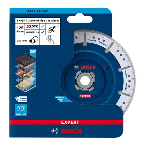 Kotúč BOSCH EXPERT Diamond Pipe Cut Wheel X-LOCK PVC