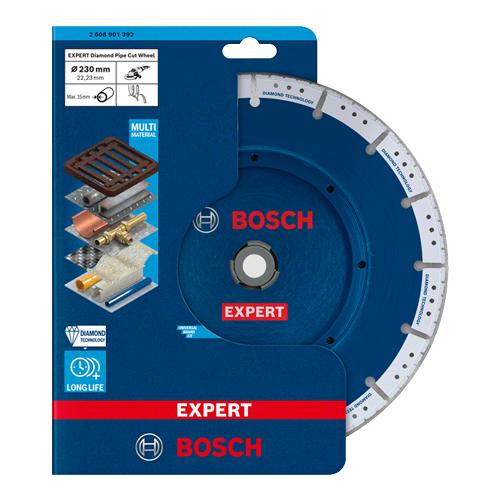 Kotúč BOSCH EXPERT Diamond Pipe Cut Wheel X-LOCK PVC