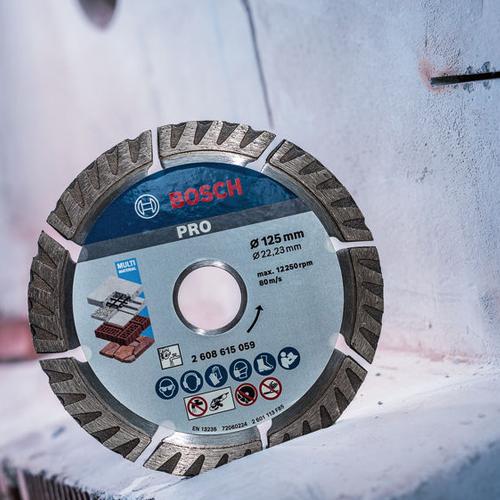 Rezný diamantový kotúč BOSCH PRO Multi Material