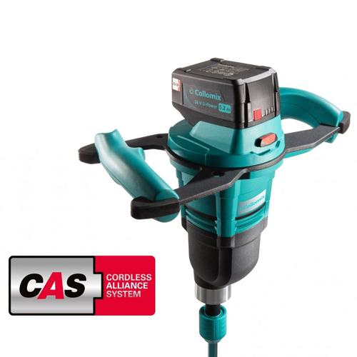 Aku ručné miešadlo COLL Xo 20 NC 2x 18V 5,2 Ah batéria a metla WK 120 HF