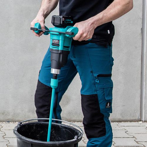 Aku ručné miešadlo COLL Xo 20 NC 2x 18V 5,2 Ah batéria a metla WK 120 HF