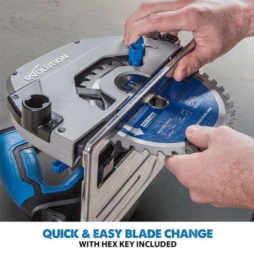 Okružná píla EVO S185CCSL 1600W s kotúčom na oceľ