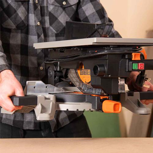 Pokosová stolová píla EVOLUTION R210MTS-G2 + kotúč RAGE