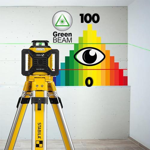 Rotačný laser STABILA LAR 160 G 4-dielny SET