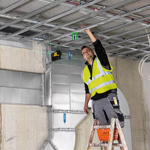 Samonivelačný líniový krížový laser STABILA LAX 600 G 5-dielny SET