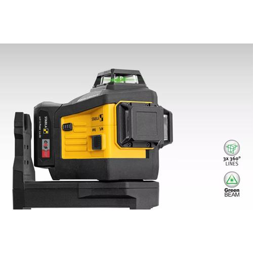 Samonivelačný líniový krížový laser STABILA LAX 600 G 5-dielny SET