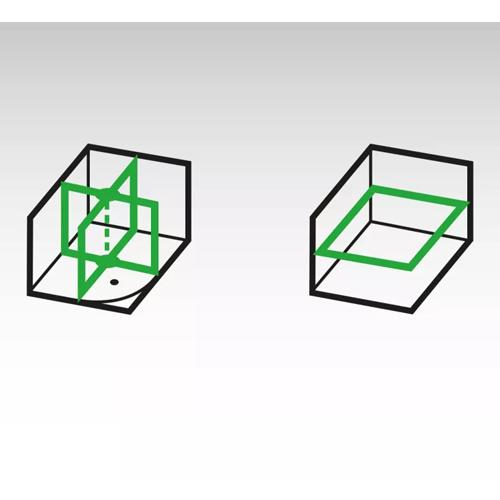 Samonivelačný líniový krížový laser STABILA LAX 600 G 5-dielny SET
