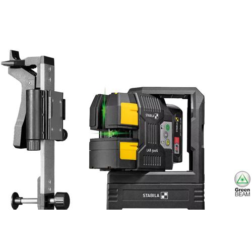 Samonivelačný líniový krížový laser STABILA LAX500G 7-dielny