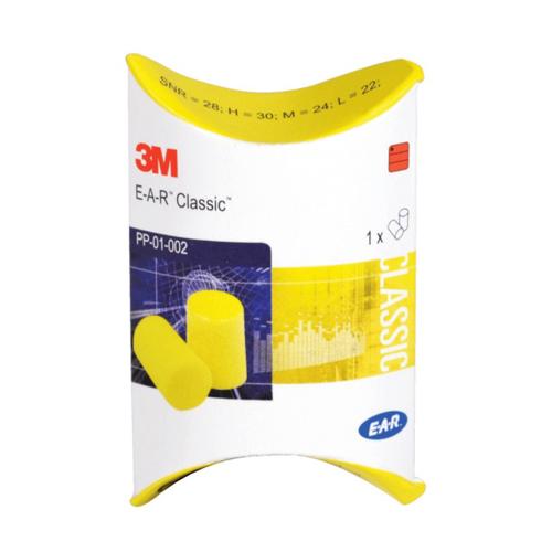 Štuple do uší 3M - umývateľné