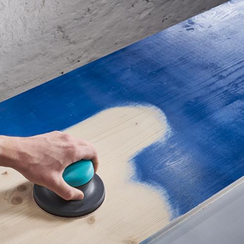 Brúska ručná WOLFCRAFT 5894 rovinná 125mm 2K rukoväť