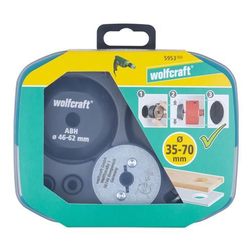 Sada na zväčšovanie otvorov WOLFCRAFT 5953 pre dierovacie píly