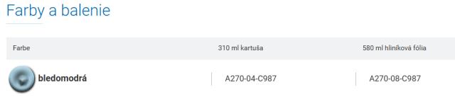 Disperzné lepidlo na parozábrany OTTOCOLL A270 310 ml