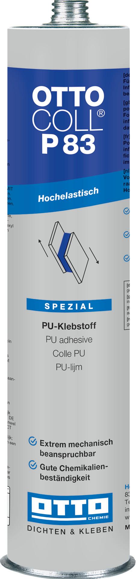 Polyuretánový lepiaci tmel OTTOCOLL P83 310 ml