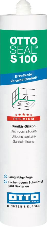 Sanitárny silikón OTTOSEAL S100 300 ml