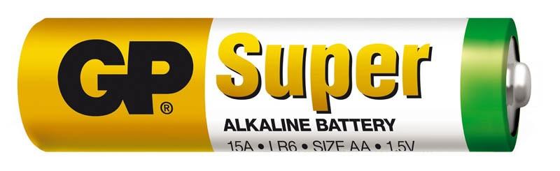 Batéria alkalická GP Super LR6 AA