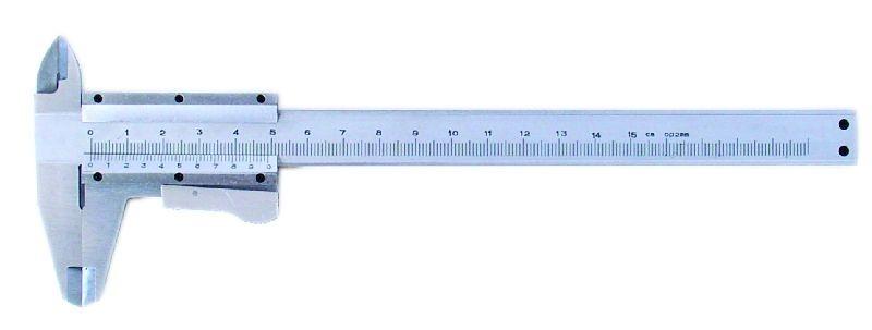 Posuvné meradlo LEVIOR 150 mm s tlačidlom