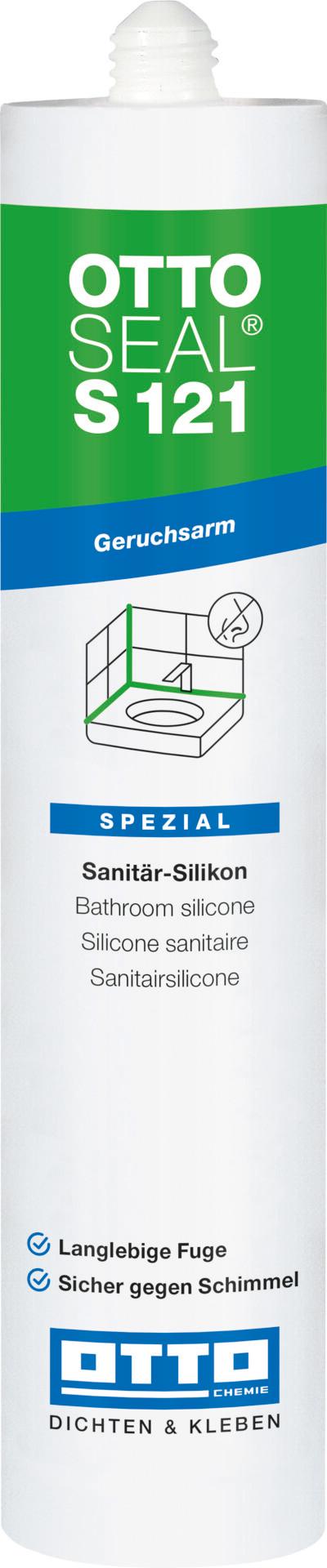 Sanitárny silikón OTTOSEAL S121 310 ml